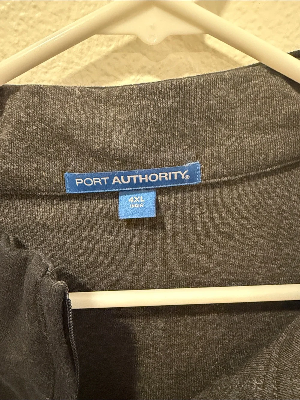 Port Authority Black Lightweight Quarter-Zip Shirt Jacket with CASE IH Logo